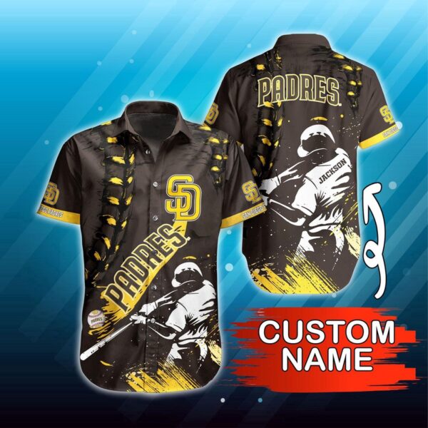 Custom MLB San Diego Padres Hawaiian Shirt: Summer Symphony for Fans