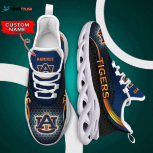 Personalized Name Auburn Tigers Max Soul Shoes Luxury Ncaa For Men Women