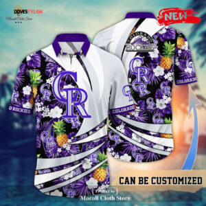 Customized Colorado Rockies MLB Hawaiian Shirt for Baseball Fans