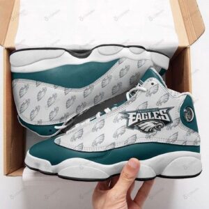 Philadelphia Eagles Air Jordan 13 Custom Sneaker – Perfect Gift for Fans