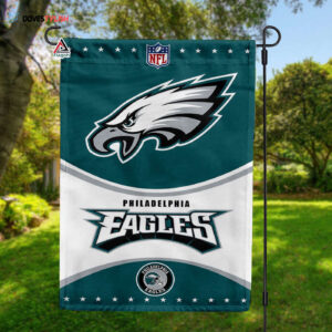 Philadelphia Eagles Football Team Flag, NFL Premium Two-sided Vertical Flag - House Garden Decor Gift