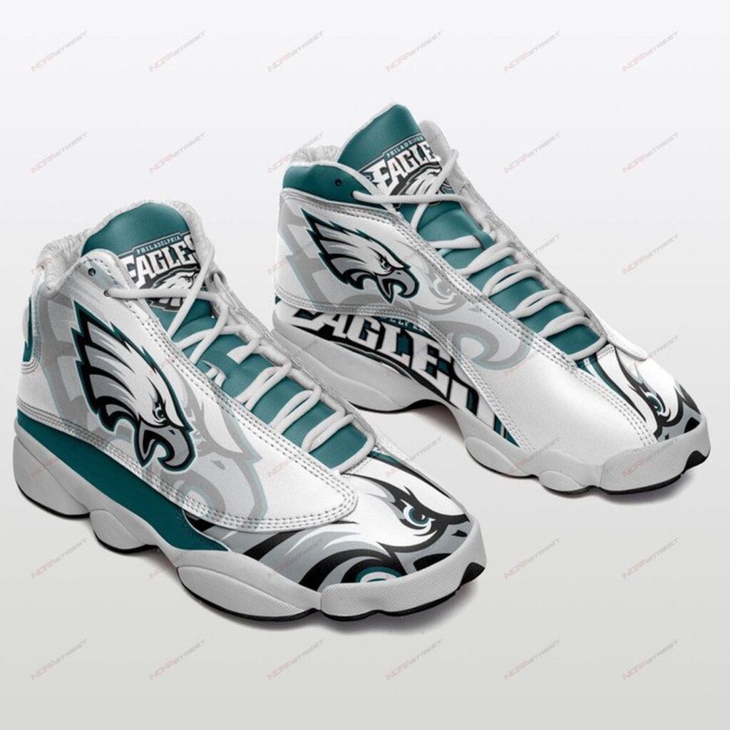 Philadelphia Eagles Air Jordan 13 Sneakers for Men & Women NFL Sport Shoes Philadelphia Eagles Air Jordan 13 Sneakers for Men & Women NFL Sport Shoes