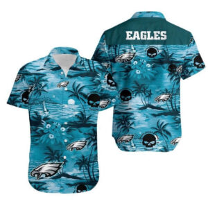 Philadelphia Eagles NFL Football Hawaiian Graphic Print For Men Women