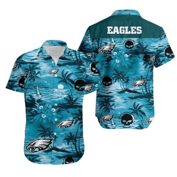 Philadelphia Eagles NFL Football Hawaiian Graphic Print For Men Women