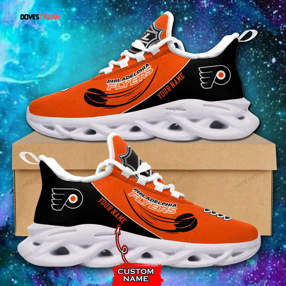 Philadelphia Flyers Custom Name Max Soul Shoes For Men And Women Philadelphia Flyers Custom Name Max Soul Shoes For Men And Women