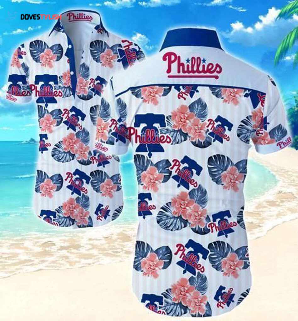 Philadelphia Phillies Floral Hawaiian Shirt – Official MLB Merchandise