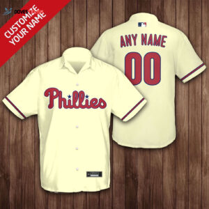 Philadelphia Phillies Hawaiian Shirt: Official MLB Merchandise for Fans