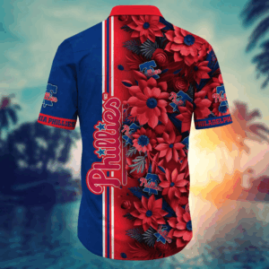 Philadelphia Phillies MLB Flower Hawaii Shirt And Tshirt For Fans, Custom Summer Football Shirts