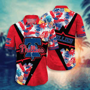 Philadelphia Phillies MLB Flower Hawaii Shirt  For Fans, Summer Football Shirts