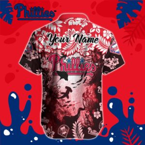 Custom Philadelphia Phillies MLB Hawaiian Shirt – Officially Licensed Gear