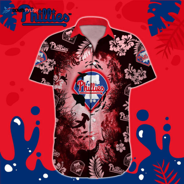 Custom Philadelphia Phillies MLB Hawaiian Shirt – Officially Licensed Gear