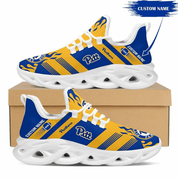 Pittsburgh Panthers Max Soul Shoes Ncaa, Personalized Max Soul Shoes For Men And Women