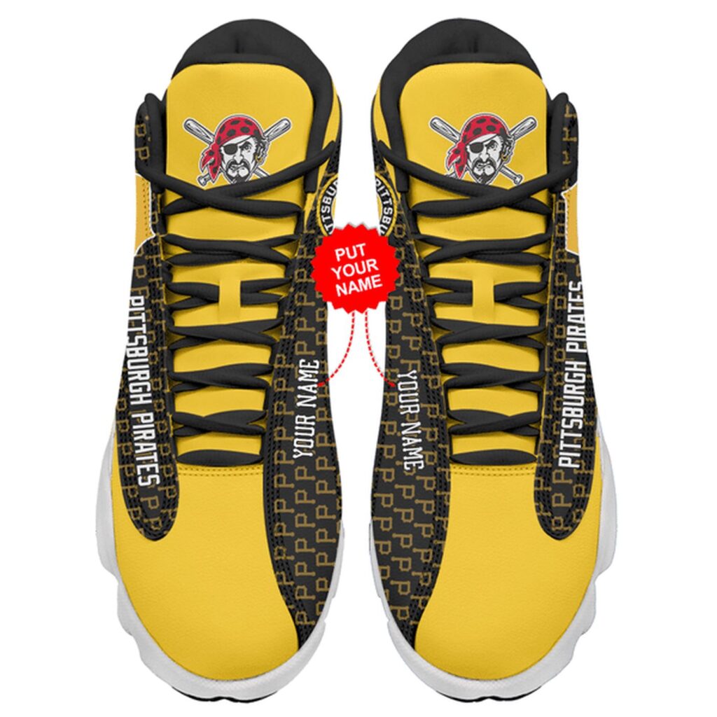 Personalized Pittsburgh Pirates Custom Name Air Jordan 13 Sneakers – Unisex Gift Personalized Pittsburgh Pirates Custom Name Air Jordan 13 Sneakers – Unisex Gift