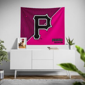 Pittsburgh Pirates Pink Implosion Tapestry – Personalized Custom Design