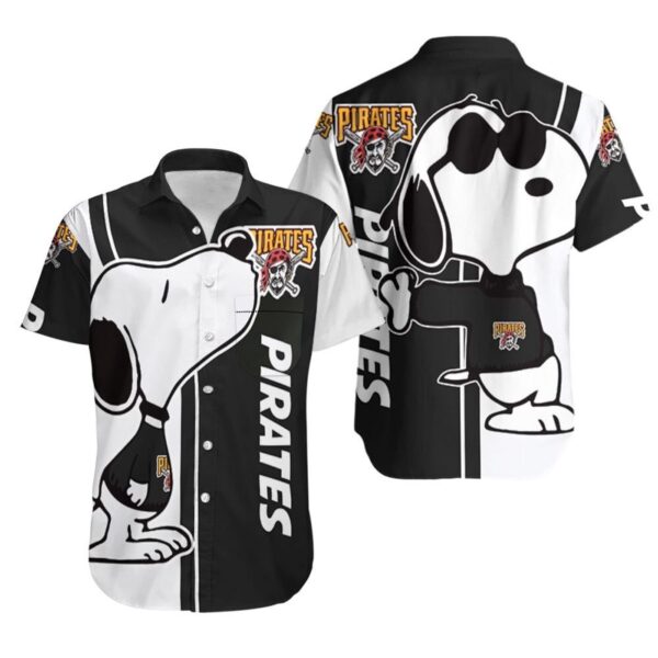 Pittsburgh Pirates Snoopy Lover Hawaiian Shirt All-over Print