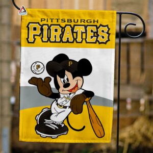 Pittsburgh Pirates x Mickey Baseball Flag MLB Premium Flag