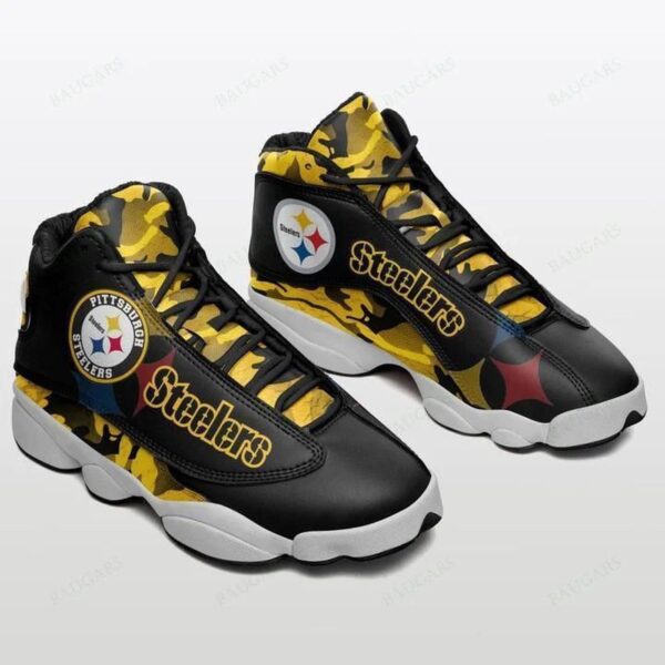 Custom Pittsburgh Steelers Air Jordan 13 Sneaker – Perfect Gift for Fans