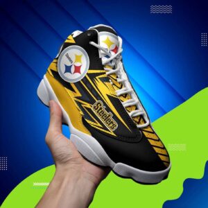 Pittsburgh Steelers Air Jordan 13 Custom Sneaker - Perfect Gift for Fans