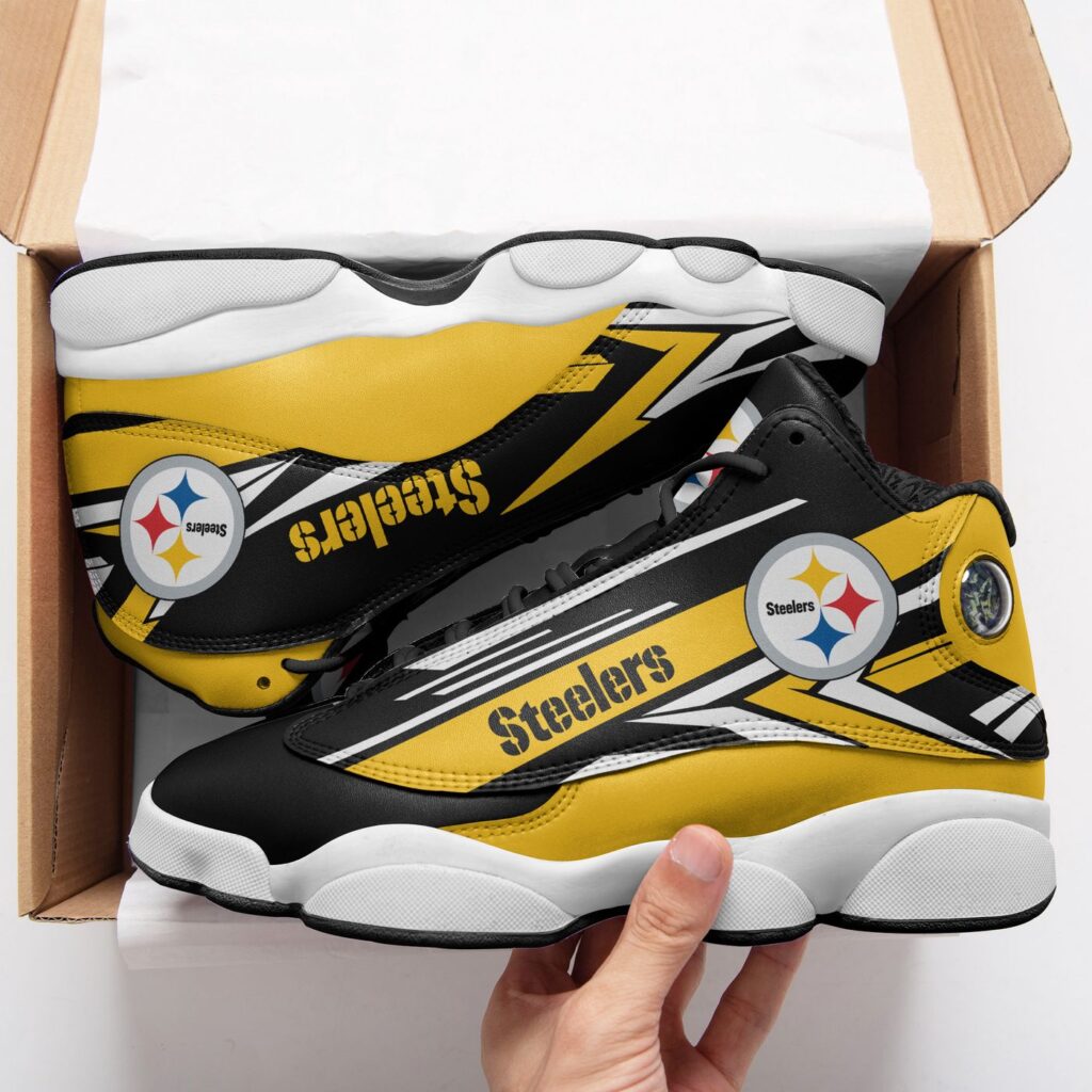 Authentic Pittsburgh Steelers Air Jordan 13 Sneakers – Limited Edition