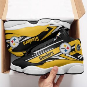 Authentic Pittsburgh Steelers Air Jordan 13 Sneakers - Limited Edition