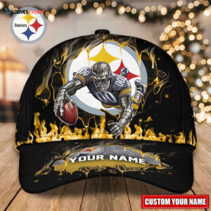 Pittsburgh Steelers Custom Name Classic, Baseball Caps  Gift for Men Women