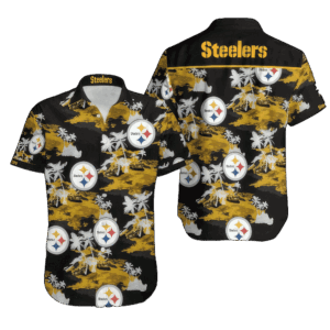 Pittsburgh Steelers Hawaiian Shirt All Over Print Beach Shirt NFL Gift For Fans