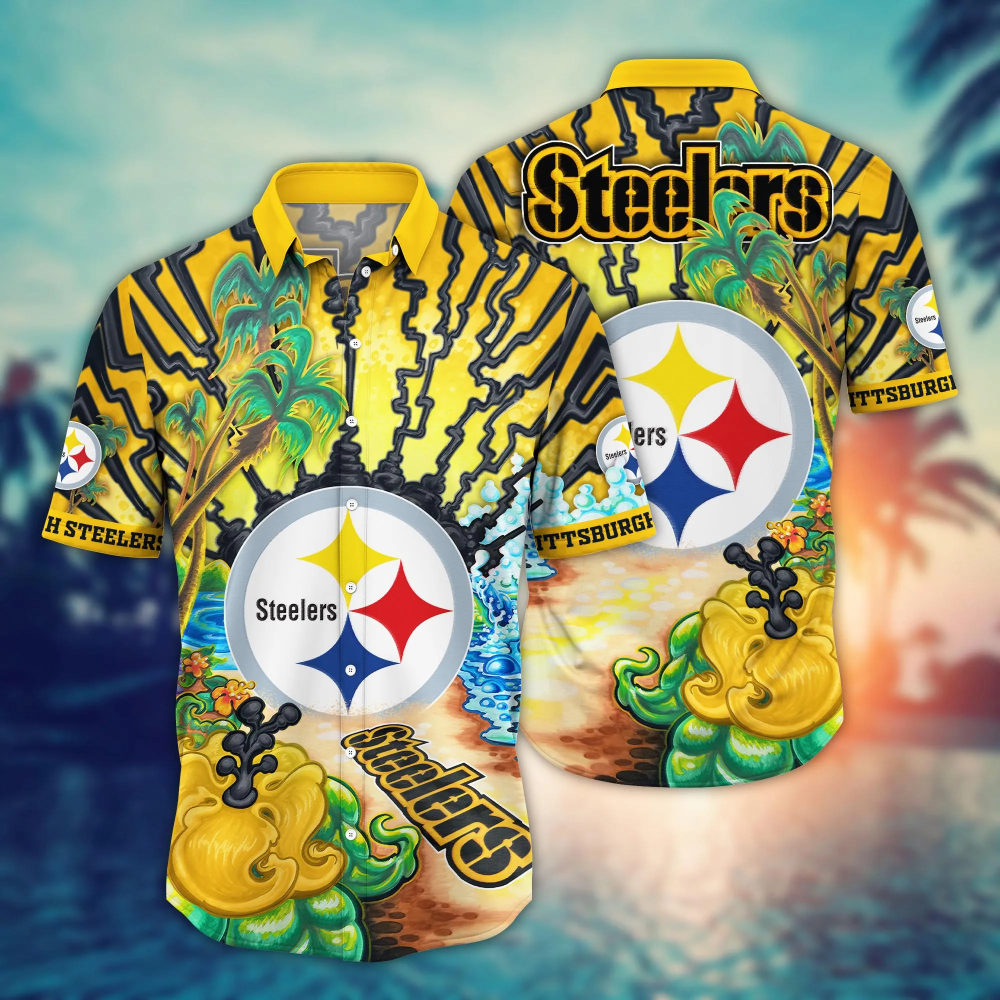 Pittsburgh Steelers NFL Flower Hawaii Shirt For Fans, Summer Football Shirts Pittsburgh Steelers NFL Flower Hawaii Shirt For Fans, Summer Football Shirts