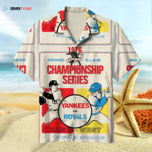 Vintage Kansas City Royals Hawaiian Shirt - Retro MLB Fan Apparel