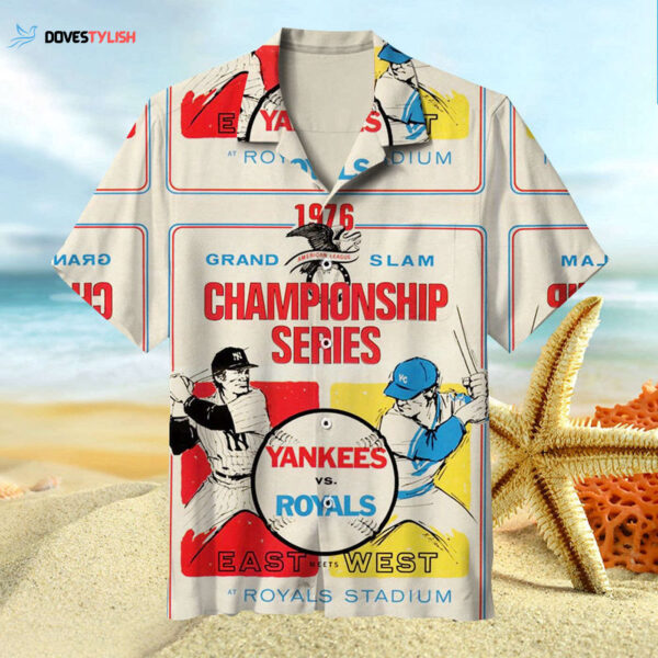 Vintage Kansas City Royals Hawaiian Shirt – Retro MLB Fan Apparel