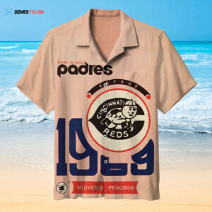 San Diego Padres Hawaiian Shirt: Official MLB Team Gear