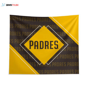 San Diego Padres Boxed Tapestry: Official MLB Merchandise for Fans