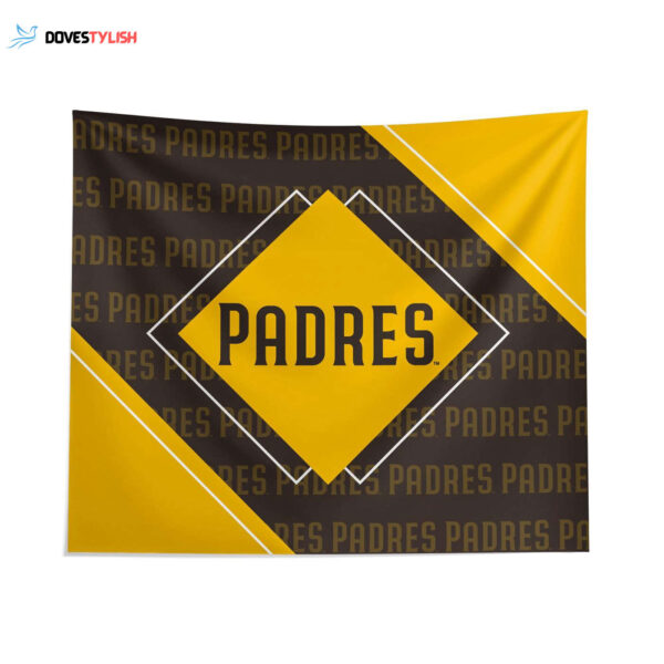 San Diego Padres Boxed Tapestry: Official MLB Merchandise for Fans