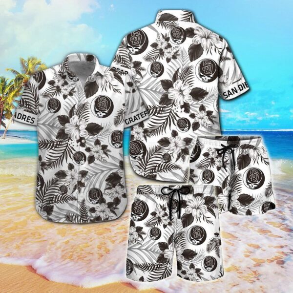 San Diego Padres & Grateful Dead Hawaiian Shirt – Official MLB Merchandise