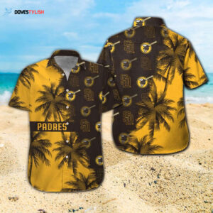San Diego Padres Hawaiian Shirt #11 - Official MLB Merchandise
