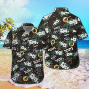 San Diego Padres Hawaiian Shirt #2 – Official MLB Merchandise