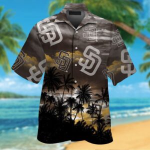 San Diego Padres Hawaiian Shirt: Official MLB Merchandise for Fans