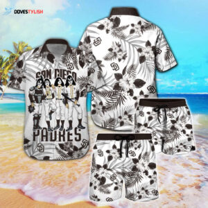San Diego Padres & Kiss Hawaiian Shirt - Official MLB Merchandise