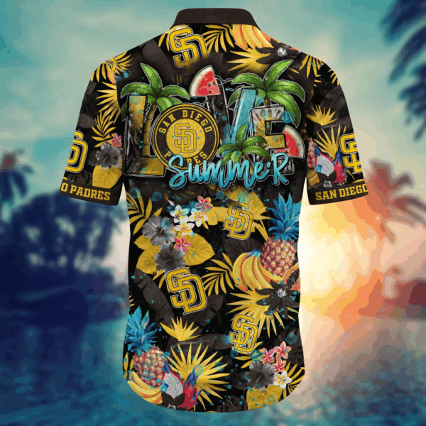 San Diego Padres MLB Flower Hawaii Shirt And Tshirt For Fans, Summer Football Shirts