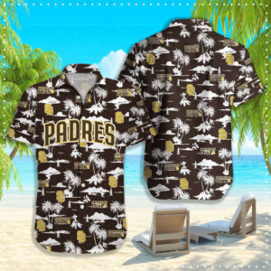 San Diego Padres MLB-Hawaiian Shirt  For Men Women