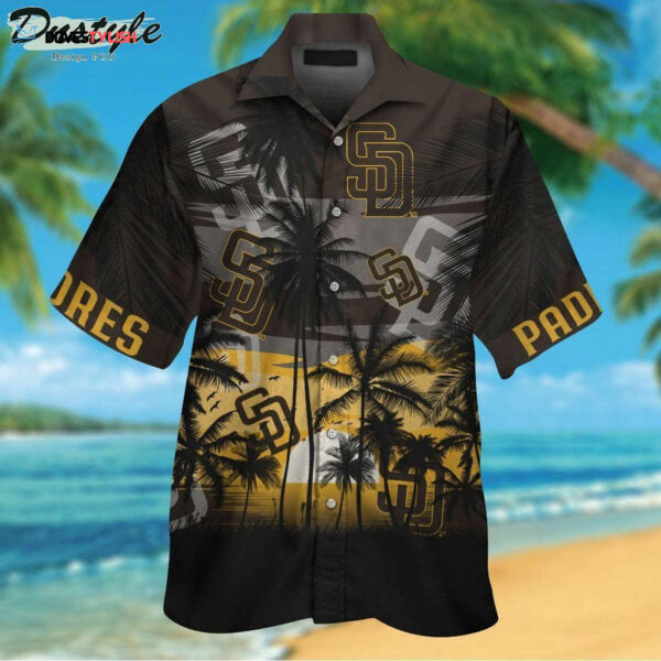 San Diego Padres Tropical Aloha Hawaiian Shirt – Official MLB Merchandise