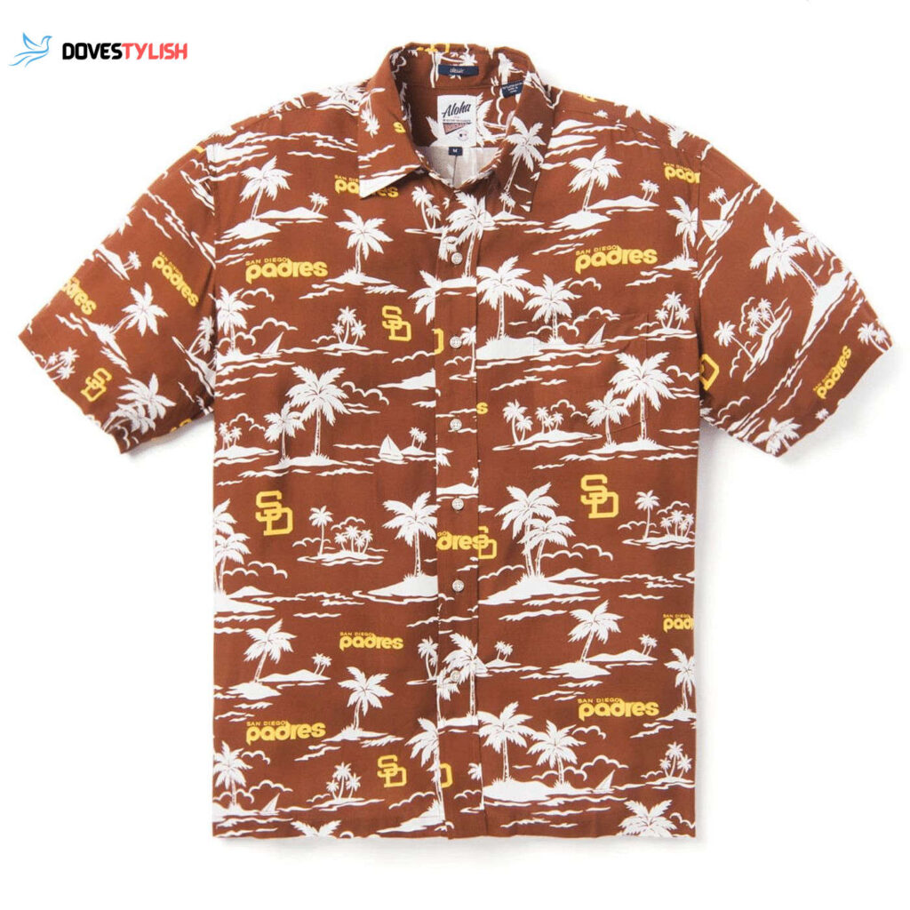 San Diego Padres Vintage Hawaiian Shirt – Retro MLB Baseball Gear