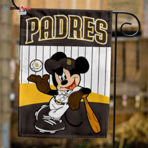 San Diego Padres x Mickey Baseball Flag MLB Premium Flag