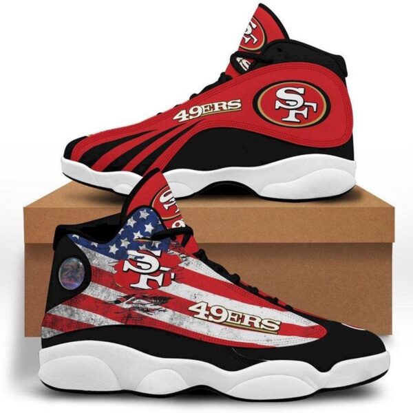 San Francisco 49ers Air Jordan 13 Custom Sneakers – Sport Shoes for Men and Women