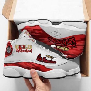 San Francisco 49ers Air Jordan 13 Sneaker Custom: Perfect Gift for Fans