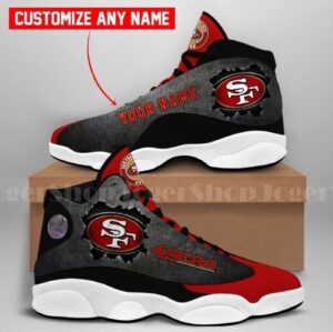 San Francisco 49ers Air Jordan 13 Sneakers – Limited Edition NFL Footwear