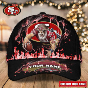 San Francisco 49ers Custom Name Classic, Baseball Caps  Gift for Men Women