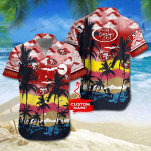 San Francisco 49ers NFL Gift For Fan Personalized Hawaiian