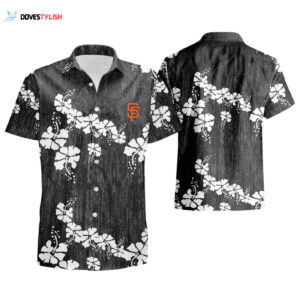 San Francisco Giants 50th State Hawaiian Shirt - Summer Style