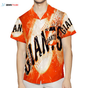 San Francisco Giants 3D All Over Print Hawaiian Shirt - Summer Beach Style