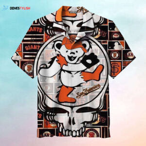 San Francisco Giants Baseball Hawaiian Shirt - Official MLB Merchandise